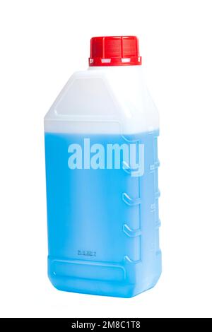 liquido anticongelante per vetro auto su auto Foto Stock