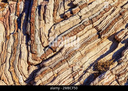 Formazioni rocciose di Apoplystra, Agios Pavlos, Creta meridionale, Creta, Isole greche, Grecia Foto Stock