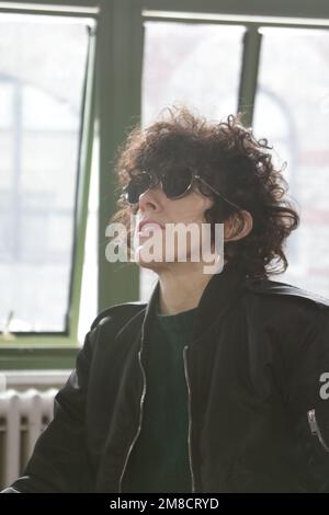 LP - Laura Pergolizzi filma una sessione a Brooklyn, New York Foto Stock
