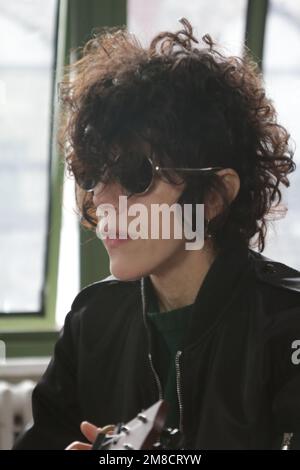 LP - Laura Pergolizzi filma una sessione a Brooklyn, New York Foto Stock