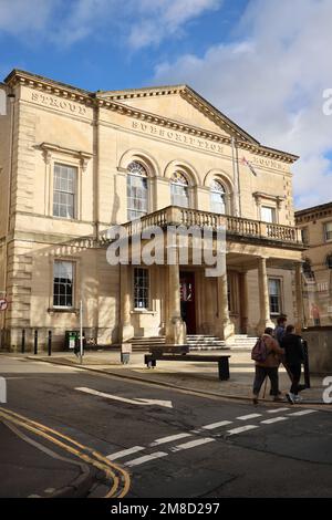 Camere di abbonamento Stroud, George Street, Stroud, Gloucestershire, Inghilterra. - 13 Gennaio 2023 immagine di Thousand Word Media/Andrew Higgins Foto Stock