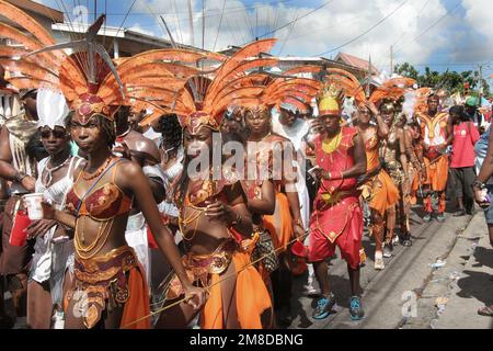 Barbados' Crop Over Festival 2013 Foto Stock