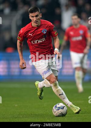 ISTANBUL - Daniel Graovac di Kasimpasa COME durante la partita turca Super Lig tra Besiktas e Kasimpasa COME al Parco Vodafone il 7 gennaio 2023 a Istanbul, Turchia. AP | altezza olandese | GERRIT DI COLONIA Foto Stock