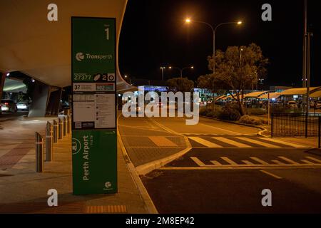 Aeroporto Internazionale di Perth Foto Stock