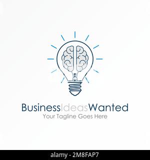 Illuminazione unica e colore cervello con immagine cervello icona grafica logo design astratto concetto stock vettoriale. simbolo relativo alla creatività o alla tecnologia Illustrazione Vettoriale