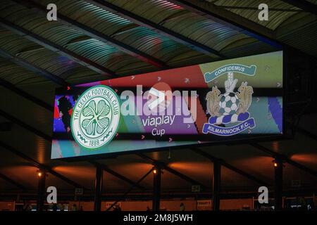 Glasgow, Regno Unito. 14th Jan, 2023. 14th gennaio 2023; Hampden Park, Glasgow, Scozia: Scottish Viapay Cup Football semi Final, Celtic vs Kilmarnock; visione generale di Hampden Park display Credit: Action Plus Sports Images/Alamy Live News Foto Stock