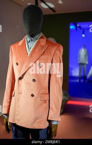 Milano, Italia. 14th Jan, 2023. Milano, settimana della moda di Milano, autunno inverno 2023/2024. Milano, moda uomo, autunno inverno 2023/2024. Presentazione di PAL Zilieri nella foto: Credit: Independent Photo Agency/Alamy Live News Foto Stock