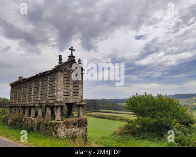 orreo tipico in galizia sul camino Foto Stock