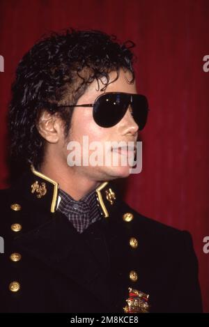 Michael Jackson Settembre 1984 Credit: Ralph Dominguez/MediaPunch Foto Stock