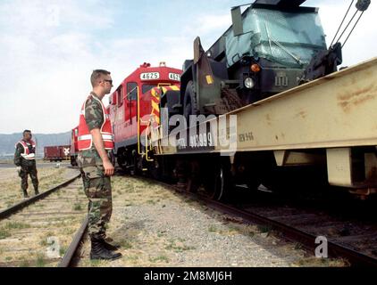 970417-F-7719S-103. Soggetto operativo/Serie: ROVING SANDS base: Biggs Army Air Field, El Paso Stato: Texas (TX) Paese: Stati Uniti d'America (USA) Foto Stock