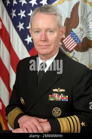 ADM Donald L. Pilling, USN, Vice CAPO operazioni Navali. Base: Arlington Stato: Virginia (VA) Nazione: Stati Uniti d'America (USA) Foto Stock