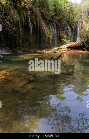 Famose cascate di Kursunlu ad Antalya, Turchia. Foto di alta qualità Foto Stock