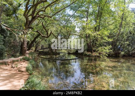 Famose cascate di Kursunlu ad Antalya, Turchia Foto Stock