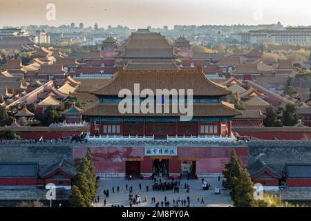 Pechino la Città Proibita Foto Stock