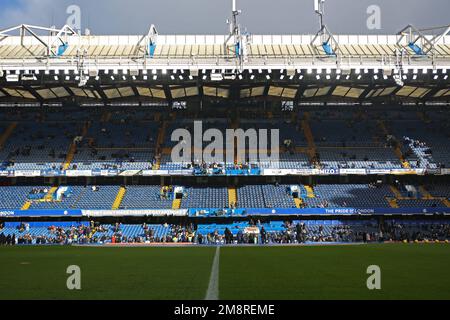 Londra, Regno Unito. 14th Jan, 2023. Pre-partita durante la partita della Premier League tra Chelsea e Crystal Palace a Stamford Bridge, Londra, Inghilterra, il 15 gennaio 2023. Foto di Pedro Soares. Solo per uso editoriale, licenza richiesta per uso commerciale. Non è utilizzabile nelle scommesse, nei giochi o nelle pubblicazioni di un singolo club/campionato/giocatore. Credit: UK Sports Pics Ltd/Alamy Live News Foto Stock