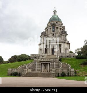 Lancaster, Regno Unito: Ashton Memorial, una follia costruita da James Williamson in memoria della sua seconda moglie, Jessy. Foto Stock
