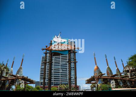 Ushaka marineworld a Durban, la più grande attrazione del Sud africa natale di Kwazulu Foto Stock