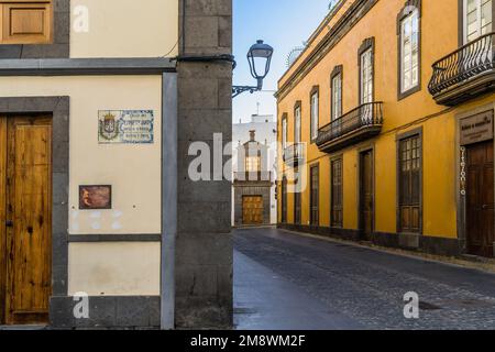 Las Palmas, Spagna, 31 dicembre 2022. Plaza del Pilar Nuevo a Las Palmas, Gran Canaria, Spagna. Foto Stock