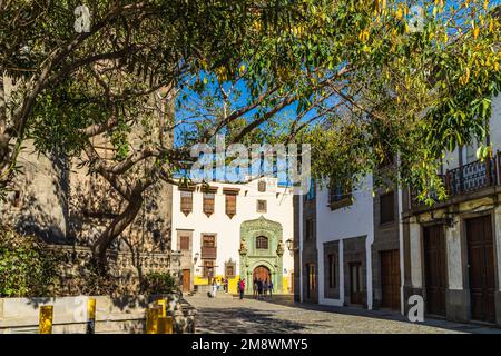 Las Palmas, Spagna, 31 dicembre 2022. Plaza del Pilar Nuevo a Las Palmas, Gran Canaria, Spagna. Foto Stock