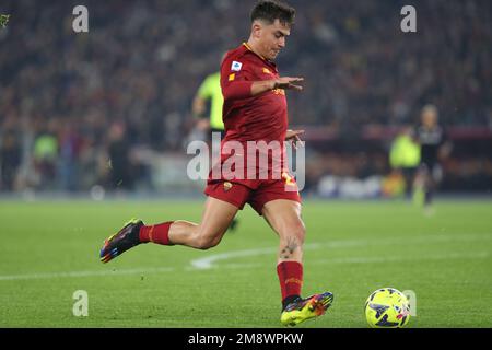 Roma, . 15th Jan, 2023. Roma, Italia 15.01.2023: In azione durante la Serie Una partita di calcio tra AS Roma e AC Fiorentina allo Stadio Olimpico il 15 gennaio 2023 a Roma. Credit: Independent Photo Agency/Alamy Live News Foto Stock