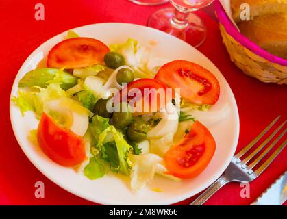 Insalata valenciana. Foto di alta qualità Foto Stock