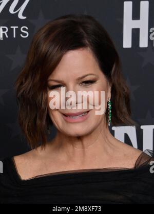 Los Angeles, Stati Uniti. 15th Jan, 2023. Marcia Gay Harden partecipa al 28th° premio annuale Critics' Choice al Fairmont Century Plaza domenica 15 gennaio 2023. Foto di Jim Ruymen/UPI Credit: UPI/Alamy Live News Foto Stock