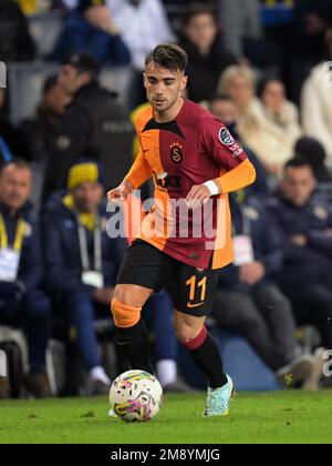 ISTANBUL - Yunus AKGUN di Galatasaray COME durante la partita turca Super Lig tra Fenerbahce AS e Galatasaray COME allo stadio Ulker il 8 gennaio 2023 a Istanbul, Turchia. AP | altezza olandese | GERRIT DI COLONIA Foto Stock