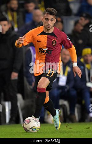 ISTANBUL - Yunus AKGUN di Galatasaray COME durante la partita turca Super Lig tra Fenerbahce AS e Galatasaray COME allo stadio Ulker il 8 gennaio 2023 a Istanbul, Turchia. AP | altezza olandese | GERRIT DI COLONIA Foto Stock