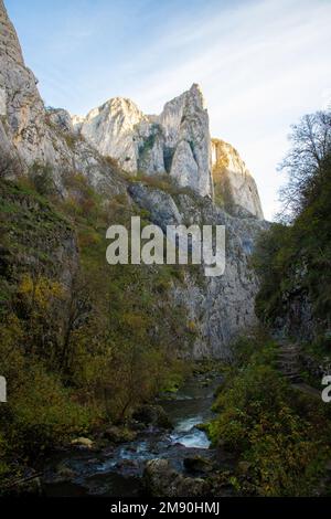 Paesaggio dalle gole della Turda - Romania, canyon Foto Stock