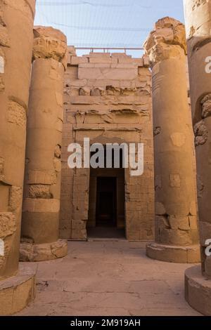 Kalabsha tempio sull'isola nel Lago Nasser, Egitto Foto Stock