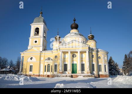 Cattedrale dell'Assunzione della Beata Vergine Maria. Myshkin, regione di Yaroslavl, Russia Foto Stock