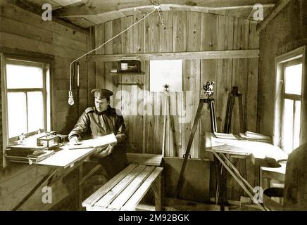 Naval Aviation Officer's School a Baku. Nel pasticcio-ompany BOSCHMA ca. tra 1915 e 1916 Foto Stock