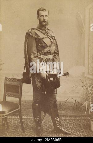 Granduca Sergei Alexandrovich Romanov di Russia nel 1887 Foto Stock