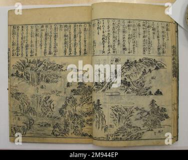 Kunmo Zu-i Taisei. Kashiragaki Zoho dopo l'originale di Nakamura Tekisai (giapponese, 1629-1702). Kunmo Zu-i Taisei. Kashiragaki Zoho, 1629-1702. Carta, a: 8 7/8' - L: 6 1/4'. Arte asiatica 1629-1702 Foto Stock