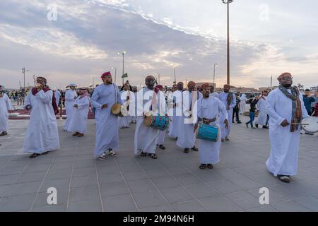 Katara 12th Festival tradizionale del Dhow, Doha, Qatar. Foto Stock