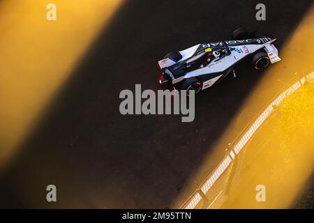 10 BIRD Sam (gbr), Jaguar TCS Racing, Spark-Jaguar, Jaguar i - Time 6, azione durante l'ePrix di Città del Messico 2023, 1st riunione del Campionato del mondo ABB FIA Formula e 2022-23, sull'Autodromo Hermanos Rodriguez dal 12 al 14 gennaio, a Città del Messico, Messico - Foto: Germain Hazard/DPPI/LiveMedia Foto Stock