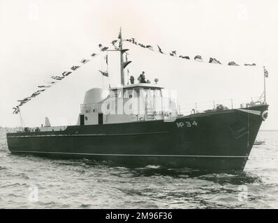 RCMP Fast Cruiser Fort Steele MP34 Foto Stock