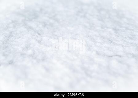 Neve texture vista dall'alto della neve.neve texture bianca. Snowflakes.Winter snow.Texture per il design.Fresh sfondo innevato.sfondo senza cuciture di ghiaccio bianco. Foto Stock