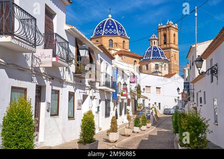 Altea, Costa Blanca, Provincia di Alicante, Spagna Foto Stock