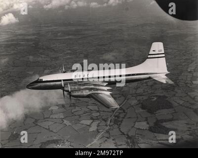 La prima Bristol Britannia, G-ALBO. Foto Stock