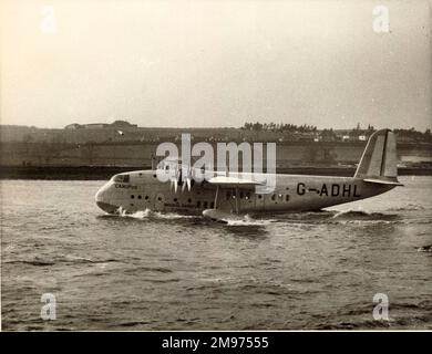 Short S23 Empire Flying Boat, G-ADHL, Canopus. Foto Stock