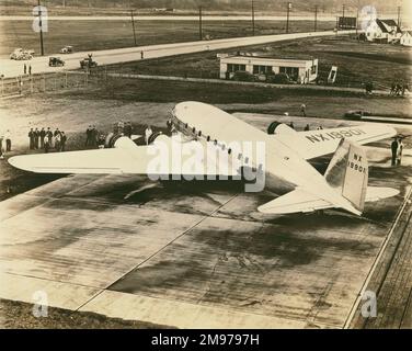 Il prototipo Boeing Model 307 Stratoliner, NX19901. Foto Stock