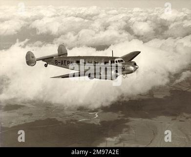 Lockheed modello 10A Electra, G-AEPN, di British Airways. Foto Stock