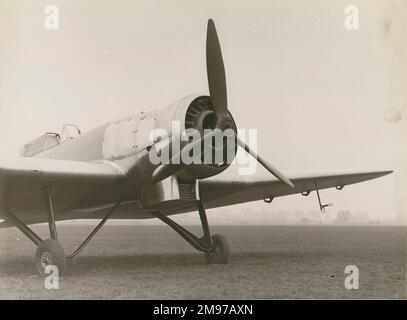 Bristol 138A, K4879, se dotato di elica a tre pale e Pegasus IV standard Foto Stock