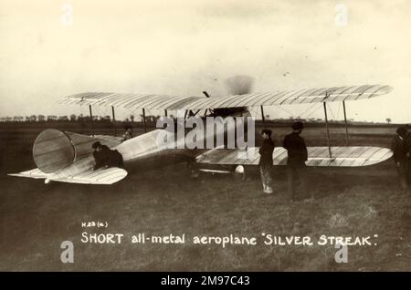 Striscia di argento corta. Foto Stock