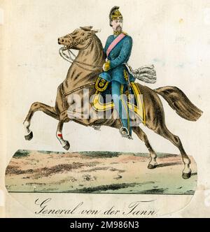 Rottami militari tedeschi -- Generale Ludwig Freiherr von der Tann-Rathsamhausen (1815-1881). Foto Stock