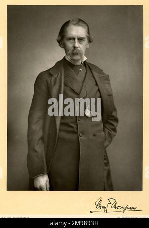 Sir Henry Thompson (1820-1904), 1st Baronet, chirurgo britannico e polymath. Foto Stock