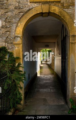 Cappella battista a ridosso nella città di Cotswold in Inghilterra. Foto Stock