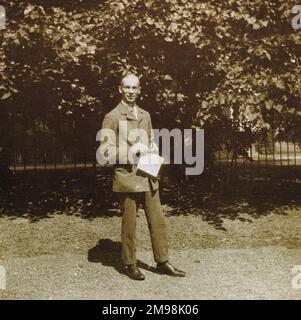 Frank Fletcher (1870-1954) del Marlborough College, Wiltshire -- è stato direttore dal 1903 al 1911, e successivamente è stato nominato cavaliere per i suoi servizi di istruzione. Foto Stock