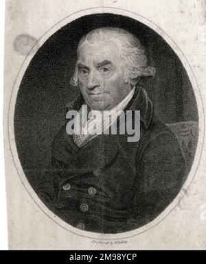 Sir Philip Stephens (1723-1809), politico britannico (divenuto padre della Camera dei Comuni nel 1796), amico del capitano James Cook. Foto Stock